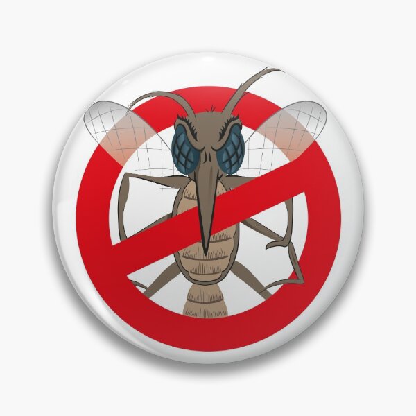 Item preview, Nature, Mosquito stilt with prohibited sign, front. Ideal for informational and institutional related sanitation and care designed and sold by LucianoCosmo.