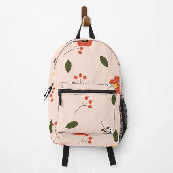Item preview, Flower Pattern With Red White Yellow and Pink Flowers Graphic illustrations designed and sold by MerchSpot.