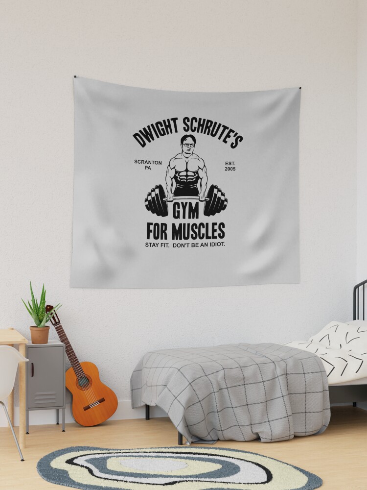 Gym wall online tapestry