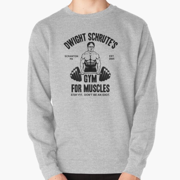 Dwight Schrute Gym For Muscles Sweatshirt épais