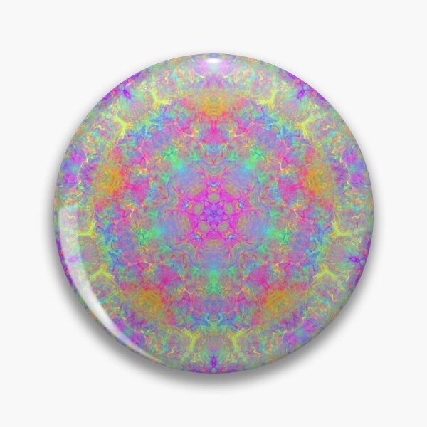 Item preview, Rainbow Pastel Psychedelic Pattern designed and sold by RiaBubble.