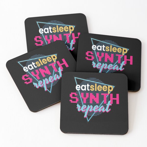 Item preview, Eat Sleep Synth Repeat Dj designed and sold by MooonTees.