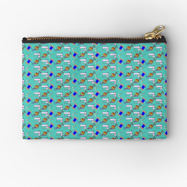 Crafts everywhere collage Zipper Pouch