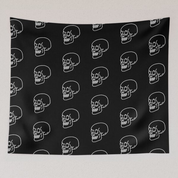 Item preview, White Death Skull Icon I designed and sold by Mathew James.