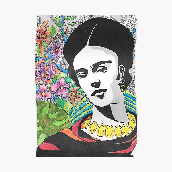 Frida Kahlo Icon Poster