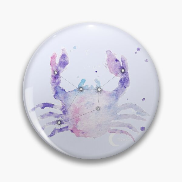 Item preview, Cancer Zodiac Galaxy Watercolor designed and sold by baudrillier.