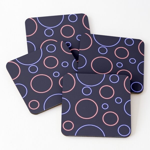 Item preview, Abstract geomatric neon shape pattern designed and sold by Illutino.