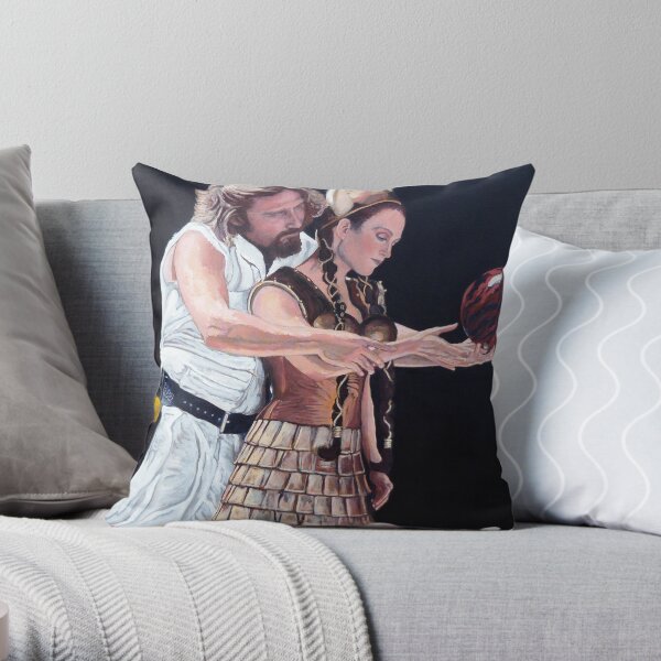 I Just Dropped In Throw Pillow