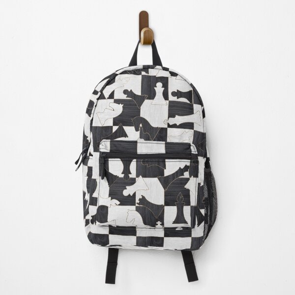 Item preview, Chess Figures Pattern - Wood black and white designed and sold by Nartissima.