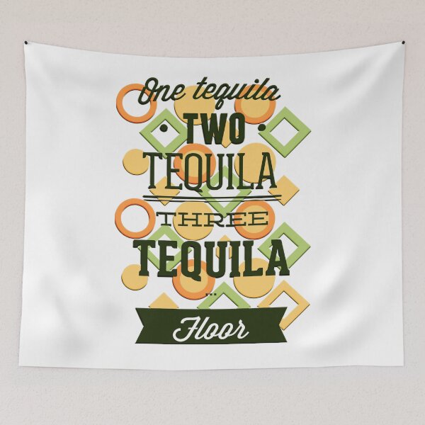 Item preview, tequila 1 2 3 floor designed and sold by trickydee.