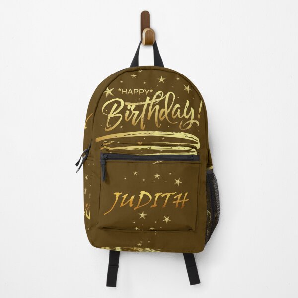 Item preview, HAPPY BIRTHDAY JUDITH : Unique & Special Gift that Customs on your Personal Name with an Enjoying & Lovely Design designed and sold by roji-world-shop.