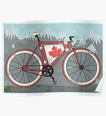 Love Bike, Love Canada Poster