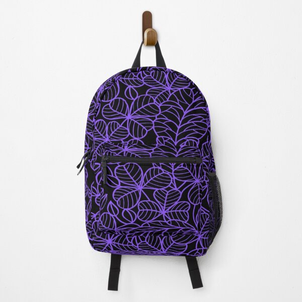 Item preview, Simple Flowers (Purple, Black) designed and sold by Kadeda.