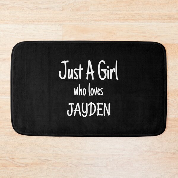 Item preview, Funny Just A Girl Who Loves Jayden design designed and sold by jakehughes2015.