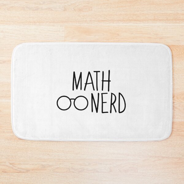 Item preview, Math Nerd designed and sold by InspiredQuotes.