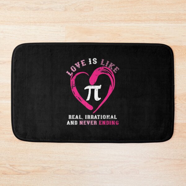 Item preview,  irrational and it never stops. A perfect gift for mathematicians and students designed and sold by bestshirtdesign.