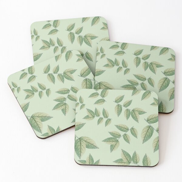 Item preview, Nature green wild leaves branch pattern designed and sold by Illutino.