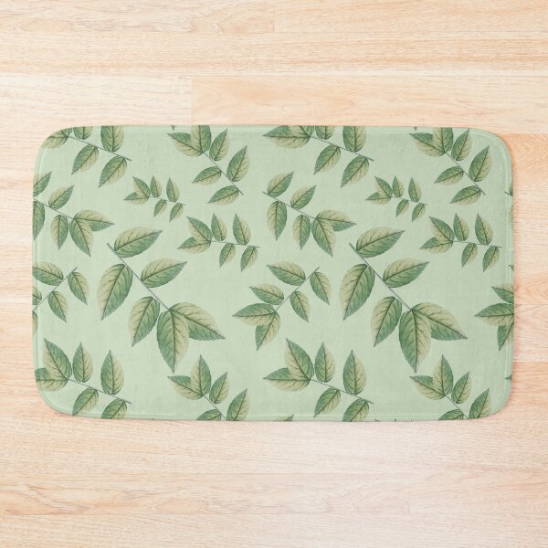 Item preview, Nature green wild leaves branch pattern designed and sold by Illutino.