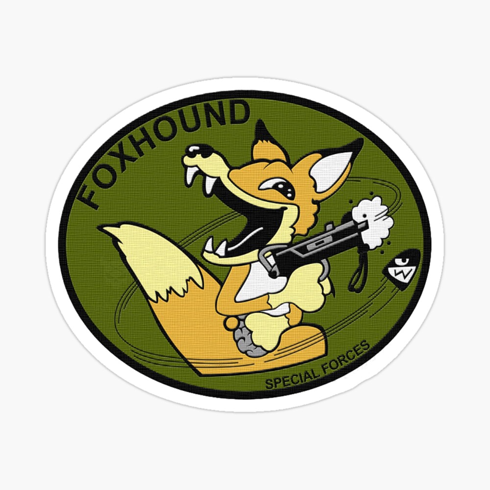 Foxhound Logo Poster By Marcosmorrison Redbubble