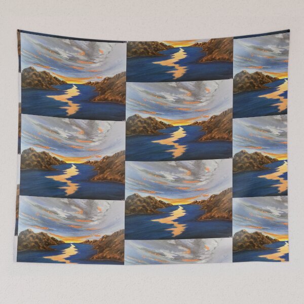 Item preview, Sunset over sea designed and sold by Iail Ioa.