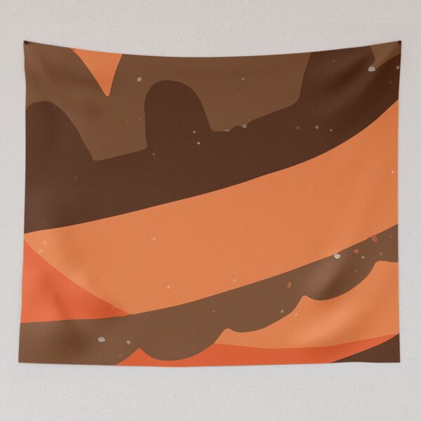 Item preview, Abstract Monotonous Orange Color Vector Art Background GC-114-1 designed and sold by GraphicCharms.