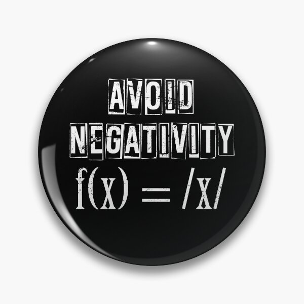 Item preview, Avoid math negativity designed and sold by bestshirtdesign.