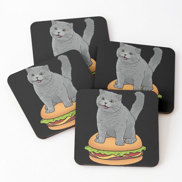 Item preview, I CAN HAS CHEEZBURGER chubby meme cat designed and sold by Sadhbh rua.