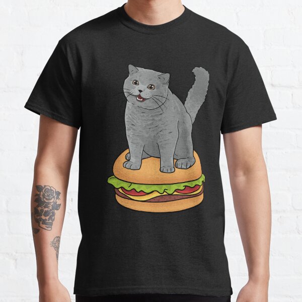 I CAN HAS CHEEZBURGER chubby meme cat Classic T-Shirt