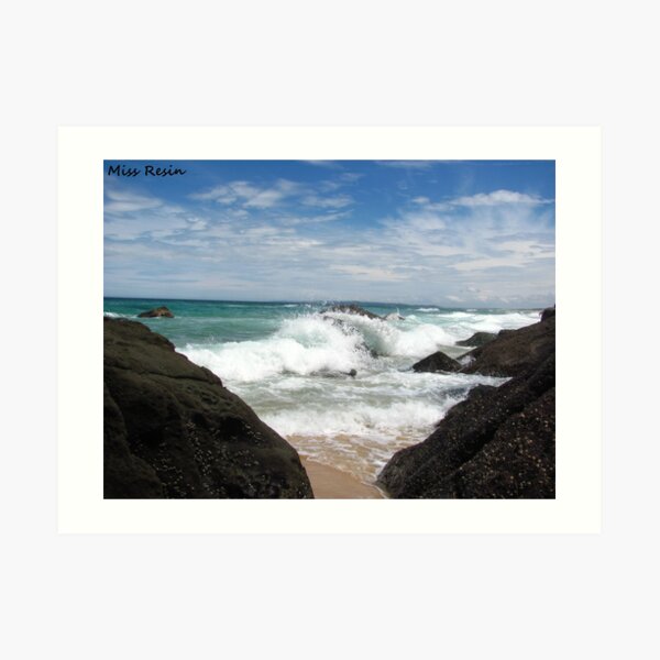 Beyond the Rock Curtain Art Print