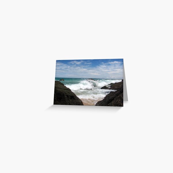 Beyond the Rock Curtain Greeting Card