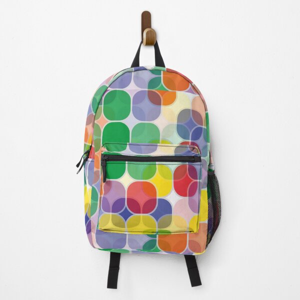 Item preview, Abstract Multicolor Squares pattern pastel colors designed and sold by elgreko.
