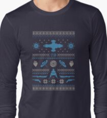 Shiny Sweater Long Sleeve T-Shirt