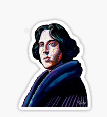One must wear Oscar Wilde Sticker