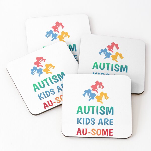 Aperçu de l'œuvre Les enfants autistes sont géniaux créée et vendue par TopDesignArt.