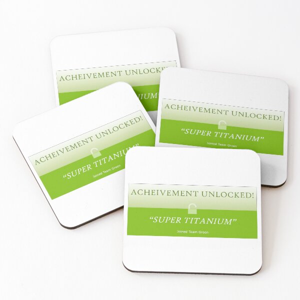 Item preview, Achievement Unlocked Team Green designed and sold by Sparcicus.
