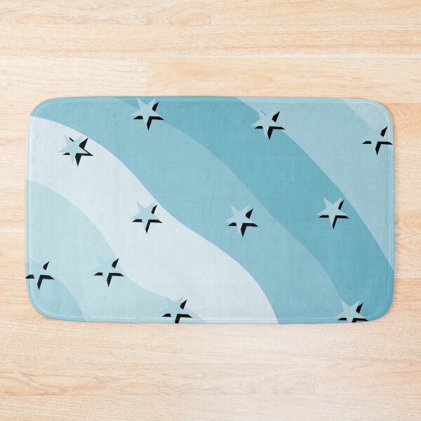 Item preview, Rainy Days Stars Striped Pattern designed and sold by ❤ stickers by bee ❤.