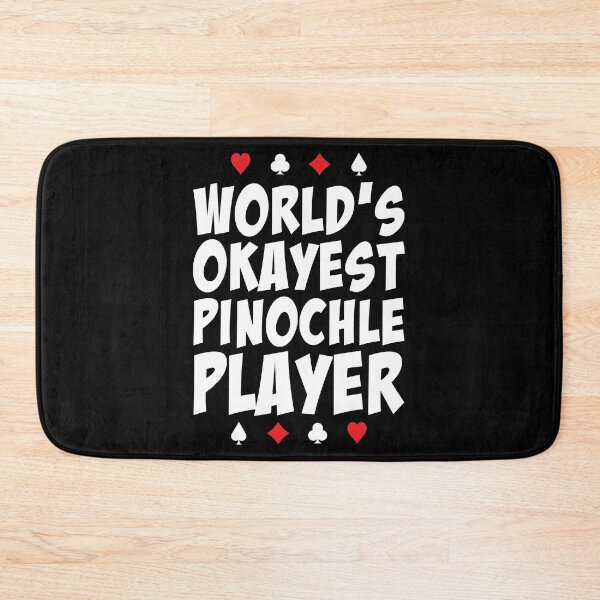 Item preview, Funny Card Game Worlds Okayest Pinochle Player product designed and sold by jakehughes2015.