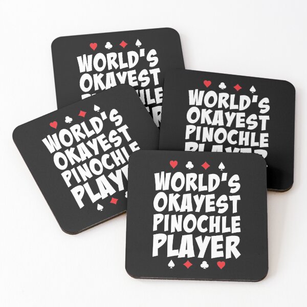 Item preview, Funny Card Game Worlds Okayest Pinochle Player product designed and sold by jakehughes2015.