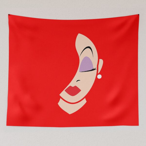 Item preview, Jessica Rabbit Face Minimalist  designed and sold by samohtlion.
