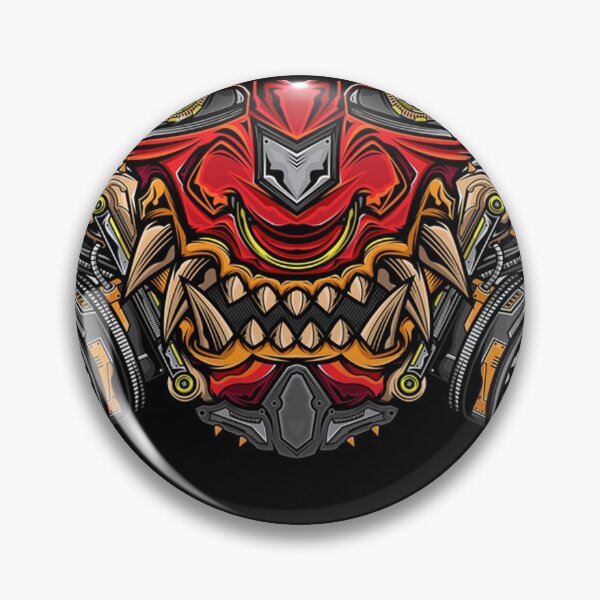 Item preview, Street Samurai Face Mask designed and sold by ProfCatPardus.