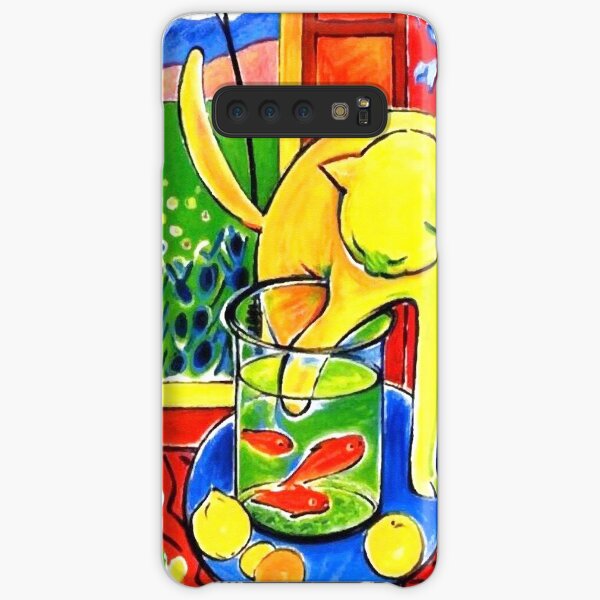 Henri Matisse, Le Chat Aux Poissons Rouges 1914, (The Cat With Red Fishes), Artwork, Men, Women, Youth Samsung Galaxy Snap Case
