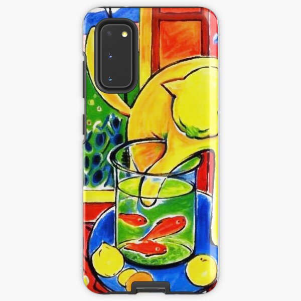 Henri Matisse, Le Chat Aux Poissons Rouges 1914, (The Cat With Red Fishes), Artwork, Men, Women, Youth Samsung Galaxy Tough Case