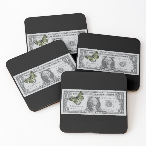 Item preview, One dollar with a butterfly. designed and sold by emphatic.