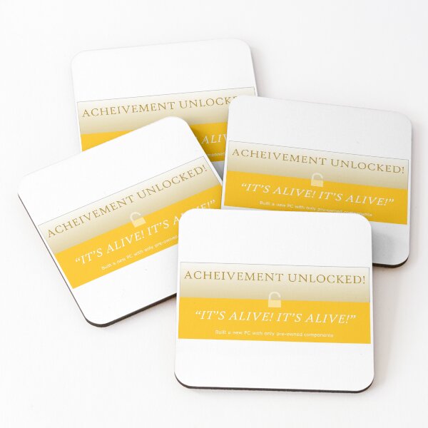Item preview, Achievement Unlocked It's Alive! designed and sold by Sparcicus.