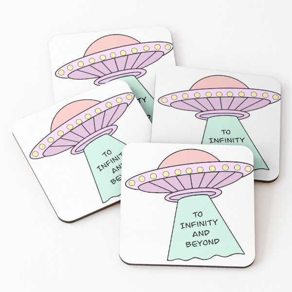 Item preview, TO INFINITY AND BEYOND Alien UFO Flying Saucer designed and sold by alainakozyart.