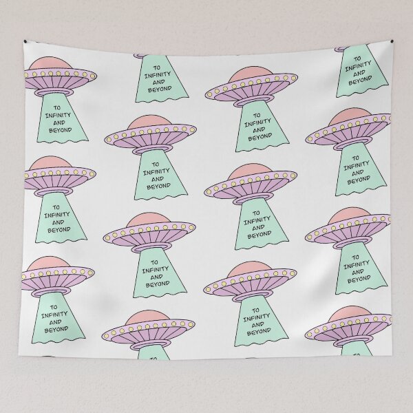 Item preview, TO INFINITY AND BEYOND Alien UFO Flying Saucer designed and sold by alainakozyart.