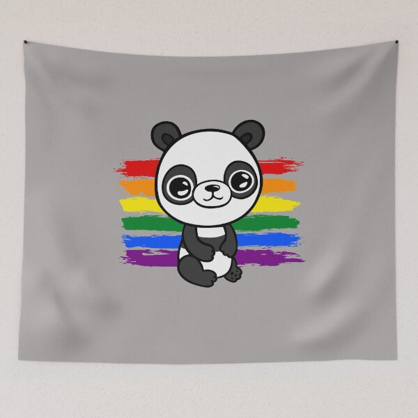 Item preview, Cute Rainbow Panda  designed and sold by jakezbontar.