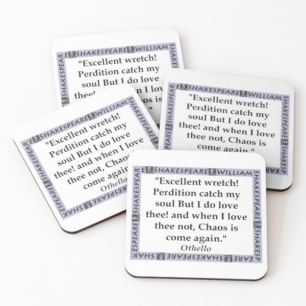 Item preview, Excellent Wretch - Shakespeare designed and sold by CrankyOldDude.