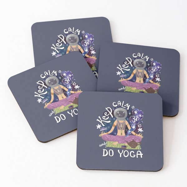 Item preview, Keep kalm and do yoga designed and sold by Margarita Steshnikova.