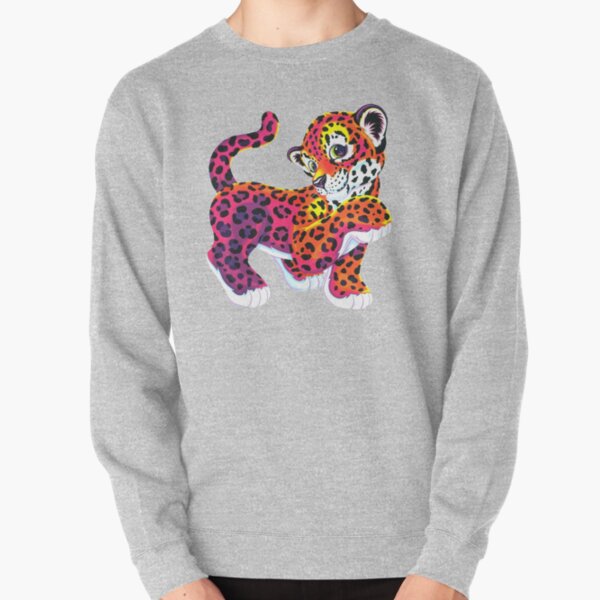 Lisa frank tiger funny lisa rainbow Pullover Sweatshirt